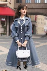 Blue Book of Lies Sweet College Style Elegant Lolita Jsk Dress